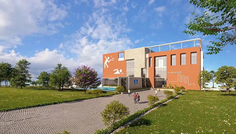Aparna Wonder Woods concept grand standalone luxury clubhouse